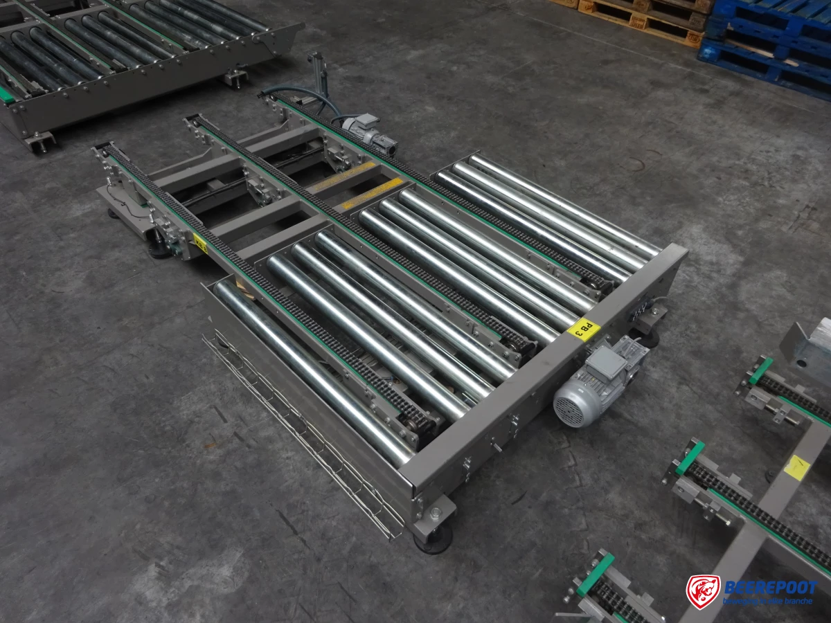 Rollenbaan-/kettingbaanwissels